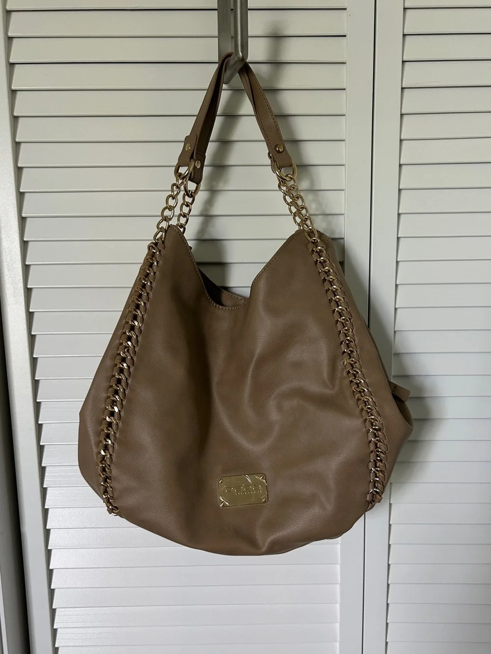 Tan Leather Hobo Bag Large Shoulder Bag | Quiet Luxury | Old Money